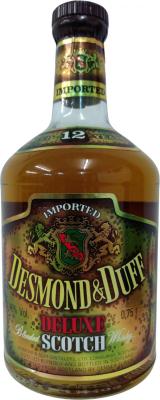 Desmond & Duff 12yo Imported from Scotland by Denner Zurich 40% 750ml