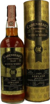 Dumbarton 1969 CA Chairman's Stock Sherry Hogshead 51.2% 700ml