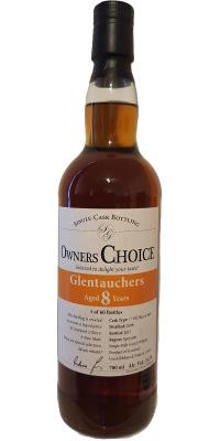 Glentauchers 2008 SG Owners Choice 1st Fill Sherry Butt 53.5% 700ml