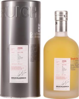 Bruichladdich 2006 X4 + 9 Micro-Provenance Series 1st Fill Fresh Bourbon Cask #060 64% 700ml