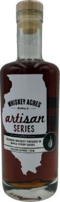 Whisky Acres Distilling Co. Artisan Series Bourbon Whisky Finished in Maple Syrup Casks 59% 375ml