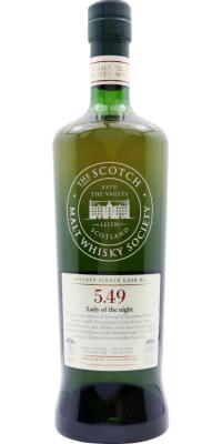 Auchentoshan 1999 SMWS 5.49 Lady of the night 2nd Fill Ex-Sauternes Hogshead 5.49 57.3% 700ml