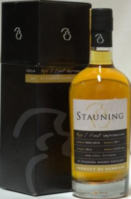 Stauning 2009 2010 Rye 1st Impression 52.5% 500ml