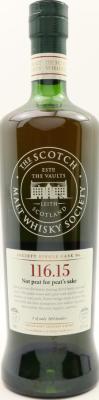 Yoichi 1983 SMWS 116.15 Not peat for peat's sake Japanese Oak 58.9% 700ml