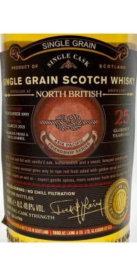 North British 1995 DL Refill Barrel Asia Pacific Friendship Series 49.6% 700ml