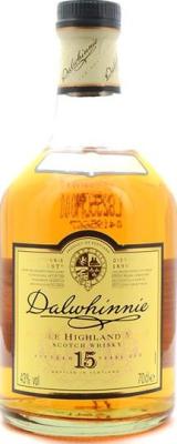 Dalwhinnie 15yo The Gentle Spirit Ex-Bourbon 43% 700ml