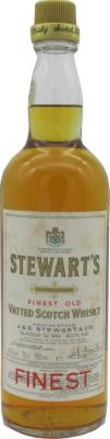 Stewart's Finest Old Vatted Scotch Whisky Island Commodities Ltd. London 40% 750ml
