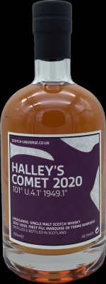 Scotch Universe Halley's Comet 2020 101 U.4.1 1949.1 58.3% 700ml