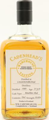 Cameronbridge 1989 CA Bourbon Hogshead 59.8% 700ml