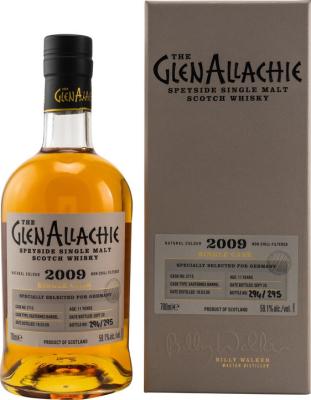 Glenallachie 2009 Single Cask Sauternes Barrel #3715 Kirsch Import Germany 59.1% 700ml