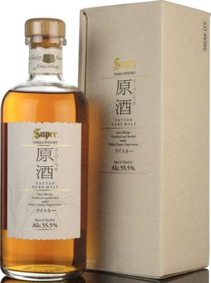 Nikka Super Whisky Genshu Pure Malt 55.5% 500ml