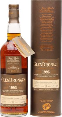 Glendronach 1995 Single Cask #76 19yo Oloroso Sherry Puncheon Taiwan Exclusive 54.1% 700ml