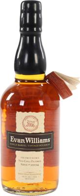 Evan Williams 2006 Single Barrel Vintage #58 43.3% 750ml