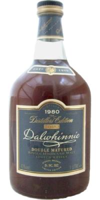 Dalwhinnie 1980 The Distillers Edition Double Matured in Oloroso Sherry Wood 43% 1000ml