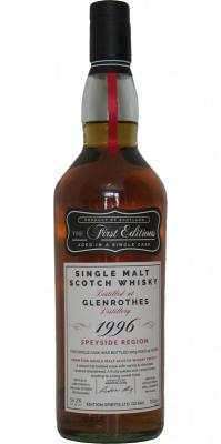 Glenrothes 1996 ED The 1st Editions Refill Hogshead HL 12125 56.2% 700ml