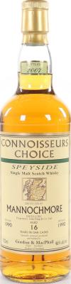 Mannochmore 1990 GM Connoisseurs Choice Oak Casks Classic Wine Imports Inc. MA 46% 750ml