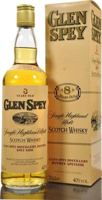 Glen Spey 8yo Single Highland Malt Scotch Whisky 40% 700ml