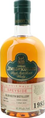 Glen Keith 1985 Lb Jewels of Scotland 41.9% 700ml