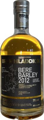 Bruichladdich 2012 Bere Barley Bourbon 50% 750ml