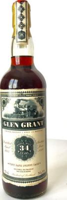 Glen Grant 1975 JW Old Train Line Very Dark Sherry Cask 50.5% 700ml