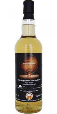 Treasure of Islay 2008 F.dk Refill Bourbon Cask #0007 58.4% 700ml