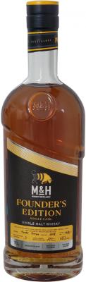 M&H Founder's Edition Ex-Bourbon #18 Tomer Goren 60% 700ml