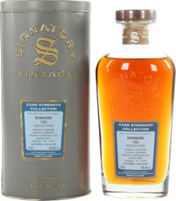 Bowmore 1982 SV Cask Strength Collection #91601 58.8% 700ml