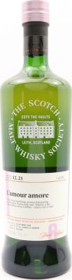 BenRiach 2009 SMWS 12.21 L'amour amore 8yo 1st Fill Ex-Bourbon Barrel 58.5% 700ml