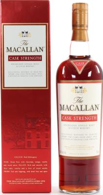 Macallan Cask Strength Sherry Oak Casks 58.6% 750ml