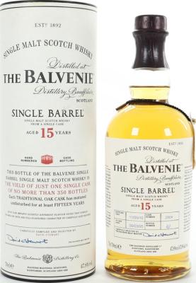 Balvenie 15yo Single Barrel #2904 47.8% 700ml