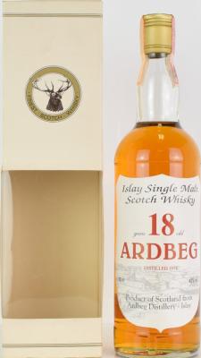 Ardbeg 1974 Ses Crest Label Sestante Import 18yo 40% 700ml