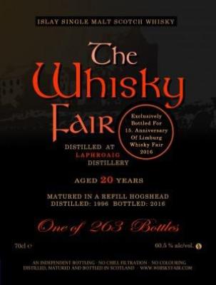 Laphroaig 1996 WF Refill Hogshead 60.5% 700ml