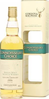 Glen Spey 2004 GM Connoisseurs Choice 1st Fill Bourbon Barrels 46% 700ml