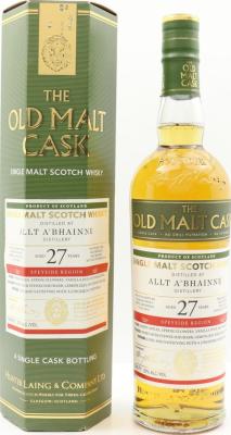 Allt-A-Bhainne 1992 HL The Old Malt Cask Refill Hogshead 50% 700ml