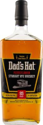 Dad's Hat Pennsylvania Straight Rye Whisky 47.5% 700ml