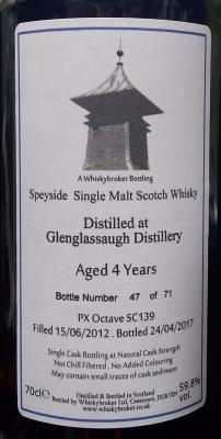 Glenglassaugh 2012 WhB PX Octave SC139 59.8% 700ml