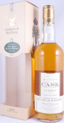 Port Ellen 1978 GM Cask Strength Oak Cask 2697 61.6% 700ml