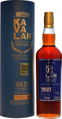 Kavalan Solist wine Barrique Vinho Cask W120302065A 57.8% 700ml