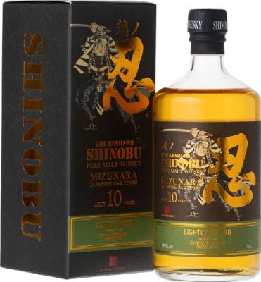 Shinobu 10yo The Koshi-No Mizunara Finish 43% 700ml