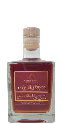The Nine Springs 5yo Whiskywelt Burg Scharfenstein Ex-Bourbon & Acacia Cask 52.5% 500ml