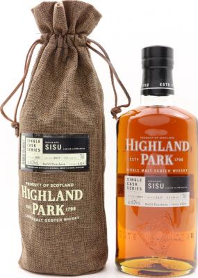 Highland Park 2003 Single Cask Series Refill Puncheon #6324 Bottled with SISU 60.2% 700ml