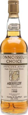 Aberfeldy 1988 GM Connoisseurs Choice 43% 700ml