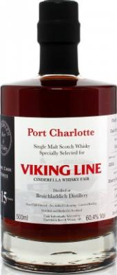 Port Charlotte 2002 Td Rare Cask Series Sherry Hogshead #1147 Viking Line Cinderella Whisky Fair 60.4% 500ml