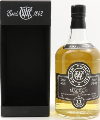 Macduff 2006 CA Small Batch Dumpy Bottle Bourbon Hogshead 46% 700ml