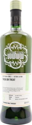 Nantou 2014 SMWS 138.3 Trick or treat Refill Ex-Bourbon Barrel 58.9% 700ml