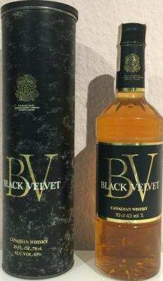 Black Velvet Canadian Whisky 43% 700ml