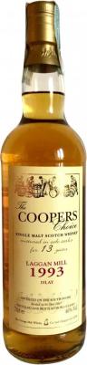 Laggan Mill 1993 VM The Cooper's Choice Oak Cask Meregalli Import Monza Italy 46% 700ml