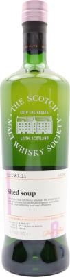 Glencadam 2011 SMWS 82.21 Shed soup 2nd Fill Ex-Bourbon Barrel 63% 700ml