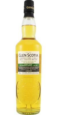 Glen Scotia 2006 Limited Edition Single Cask Bourbon Barrel #485 52.7% 700ml