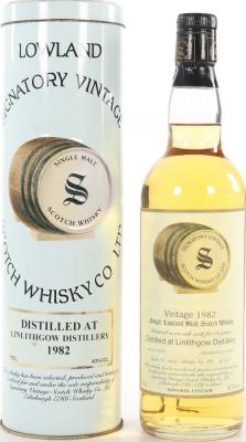 Linlithgow 1982 SV Vintage Collection Oak Cask #3001 43% 700ml